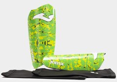 Щитки Joma SPARTAN зелений, жовтий Уні S (зріст 115-135 см)