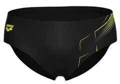 Плавки Arena DIVE SWIM BRIEF черный, желтый чел 100