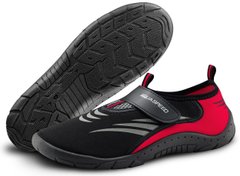 Аквашузи Aqua Speed ​​AQUA SHOE MODEL 27D 7625 чорний, сірий, червоний Уні 41