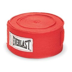 Бинты Everlast PRO STYLE HAND WRAPS 180 X2 красный Уни 180 (457,2см)