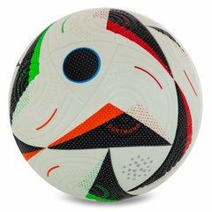 Мяч футбольный №5 PU ламин. Клееный SP-Sport FB-9824 (№5, белый-черный)