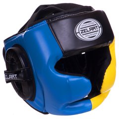 Шлем боксерский с полной защитой ZELART BO-2886 M-XL цвета в ассортименте
