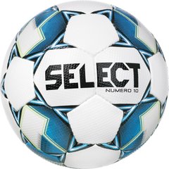 Мяч футбольный Select NUMERO 10 v22 бело-синий Уни 4