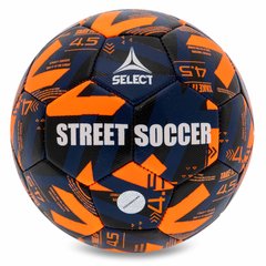 М'яч футбольний SELECT STREET SOCCER V23 №4,5 помаранчевий-синій