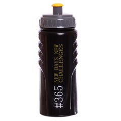 Бутылка для воды спортивная SP-Planeta 365 NEW DAYS 500 мл FI-5957 (PE, силикон, цвета в ассортименте)