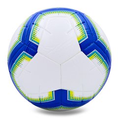 М'яч для футзалу PREMIER LEAGUE 2018-2019 FB-7272 №4 PVC клеєний білий-салатовый
