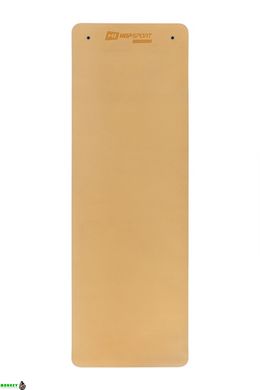 Фітнес-килимок з отворами Hop-Sport TPE 0,8см HS-T008GM помаранчево-червоний