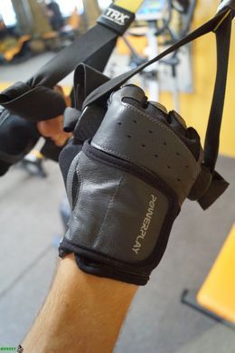Перчатки для фитнеса и тяжелой атлетики PowerPlay 2229 чорные L