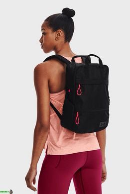 Рюкзак спортивний UA Essentials Backpack 17L чорний Дружина 27х40х12 см