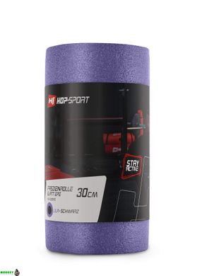 Массажный ролик (валик роллер) EPE 30 см Hop-Sport HS-E030YG фиолетовый