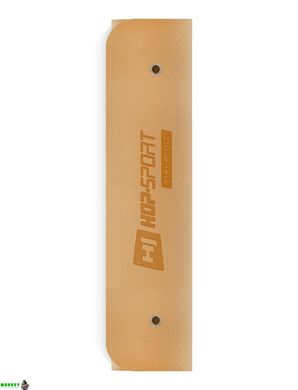 Фитнес-коврик с отверстиями TPE 0,8 см HS-T008GM оранжево-красный *