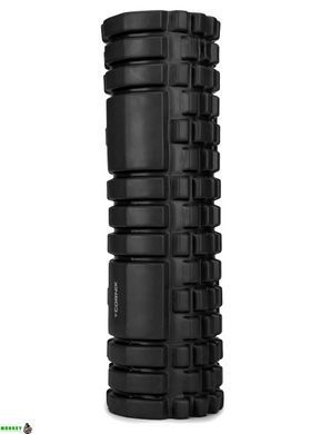 Масажний ролик Cornix EVA 45 x 14 см (валик, роллер) XR-0038 Black