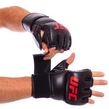 Рукавички для змішаних єдиноборств MMA UFC Contender UHK-69154 L-XL чорний