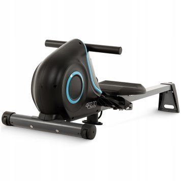 Гребной тренажер магнитный 4FIZJO Evo+ Black/Blue (P-5905973401715)