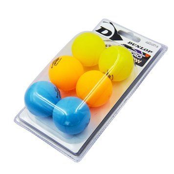 Набор мячей для настольного тенниса DUNLOP NITRO GLOW 40+ MT-679213 6шт разноцветный