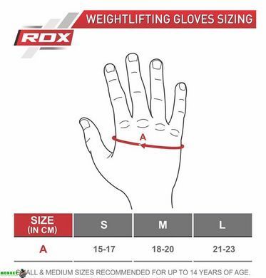 Перчатки для фитнеса женские RDX F24 Black S