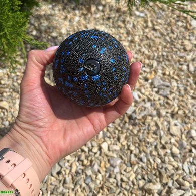 Масажний м'яч PowerPlay PP-4350 Epp Massage Ball (d8) Чорно/Синій
