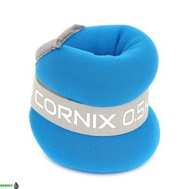 Утяжелители-манжеты для ног и рук Cornix 2 x 0.5 кг XR-0175