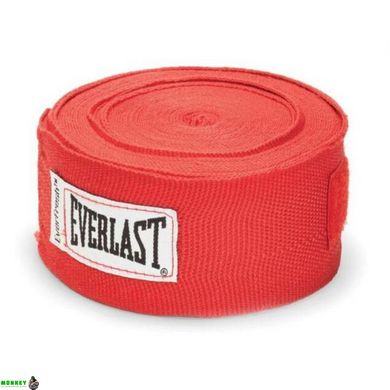 Бинты Everlast PRO STYLE HAND WRAPS 180 X2 красный Уни 180 (457,2см)