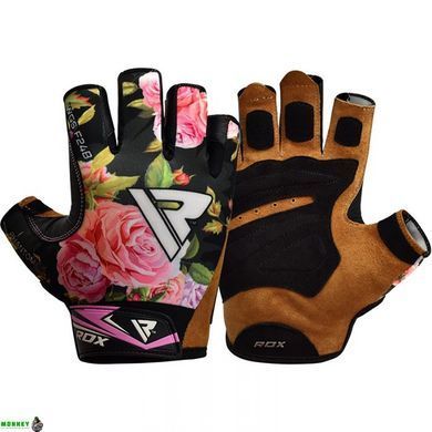 Перчатки для фитнеса женские RDX F24 Black S
