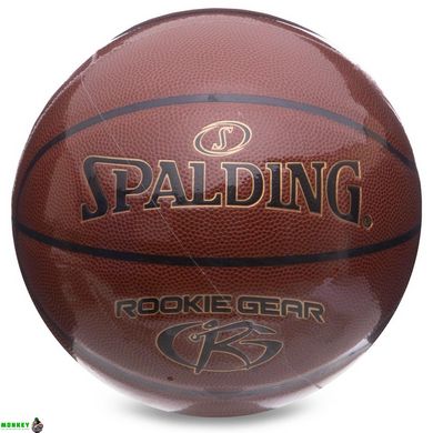 Мяч баскетбольный Composite Leather SPALDING 76950Y ROOKIE GEAR №5 оранжевый