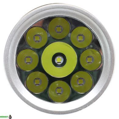 Ліхтарик ручний світлодіодний X-BALOG FL-078-9 (пластик, 9 LED, COB, USB-вхід, р-р 16,3 х6, 3см, чорний)