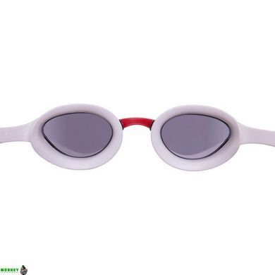 Очки для плавания MadWave ALIEN Mirror M042728 Красный-серый