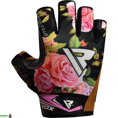 Перчатки для фитнеса женские RDX F24 Black S