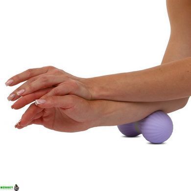Мяч кинезиологический двойной Duoball SP-Planeta FI-9673 Черный