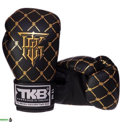 Рукавички шкіряні боксерські TOP KING TOP KING Chain TKBGCH Білий-срібний 14 унції