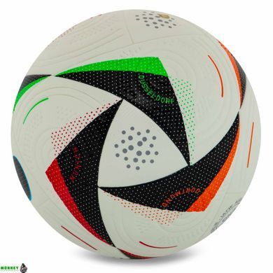 Мяч футбольный №5 PU ламин. Клееный SP-Sport FB-9824 (№5, белый-черный)