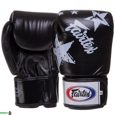 Перчатки боксерские кожаные FAIRTEX BGV1N NATION PRINT 10-16 унций цвета в ассортименте