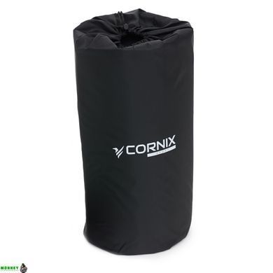 Килимок акупунктурний з валиком Cornix Classic Mat Аплікатор Кузнєцова XR-0111 Black/Orange