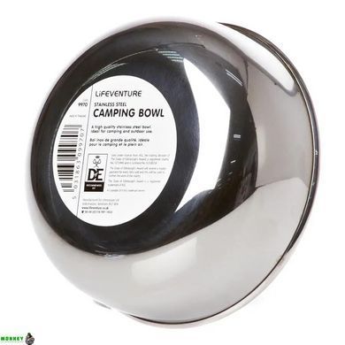 Lifeventure тарелка SS Camping Bowl