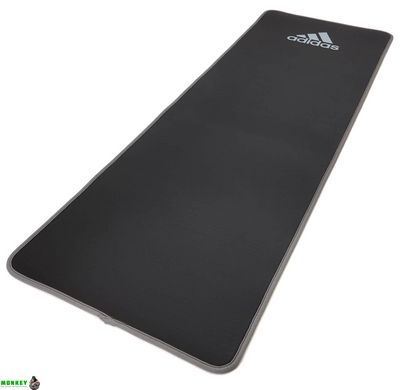 Килимок для тренуваннь Adidas Trainingsmatte чорний, сірий Уні 183х61х1