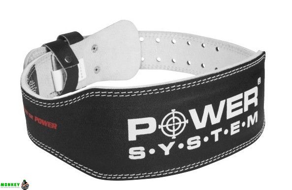 Пояс для важкої атлетики Power System Basic PS-3250 Black S