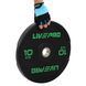 Бамперные диски резиновые Bumper Plates LiveUp LP8331-10 &oslash;50.5мм 10кг черный