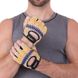 Перчатки для фитнеса и тренировок Zelart SB-161951 S-L бежевый