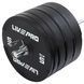 Бамперные диски резиновые Bumper Plates LiveUp LP8331-10 &oslash;50.5мм 10кг черный