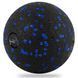 Масажний м'яч PowerPlay PP-4350 Epp Massage Ball (d8) Чорно/Синій
