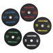 Бамперные диски резиновые Bumper Plates LiveUp LP8331-10 &oslash;50.5мм 10кг черный