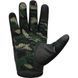 Перчатки для фитнеса RDX T2 Touch Screen Friendly Full Fingerf Army Green L