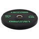Бамперные диски резиновые Bumper Plates LiveUp LP8331-10 &oslash;50.5мм 10кг черный
