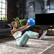 Фитбол Hop-Sport 25см голубой