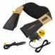 Накидка-масажер 4FIZJO Shiatsu Ultra+ для шиї та спини, акумуляторний Black/Gold (P-5907739319081)