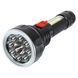 Ліхтарик ручний світлодіодний X-BALOG FL-078-9 (пластик, 9 LED, COB, USB-вхід, р-р 16,3 х6, 3см, чорний)