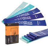 Резинки для фитнеса Cornix Mini Power Band набор 5 шт 1-20 кг XR-0047