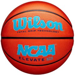 М'яч баскетбольний Wilson NCAA ELEVATE VTX BSKT Orange/Blue size7