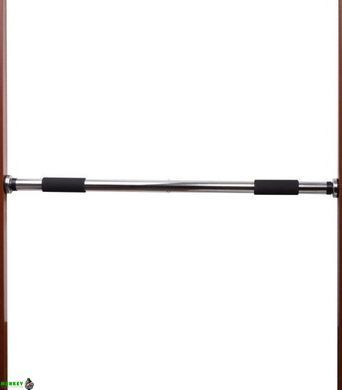 Турнік розсувний PowerPlay 4128 Pull Up Bar (60-90см.) Steel/Black