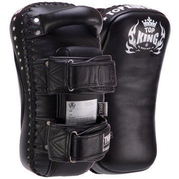 Пади для тайського боксу Тай-педи TOP KING Super TKKPS-CV-XL Чорний 41х20х11см 2шт